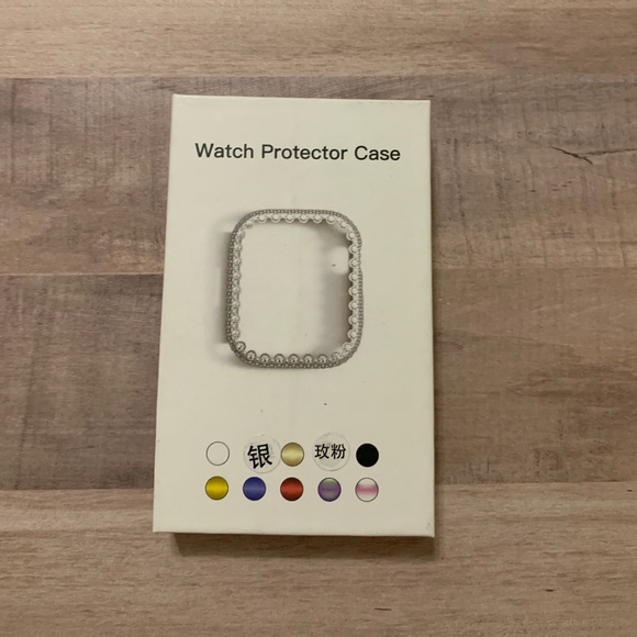 2 Pack Bling Lace Case Compatible with for Apple Watch Case 41mm Series 7 - Picture 6 of 7